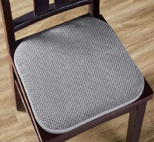 Memory Foam Chair Pad - 2 Pack - Grey