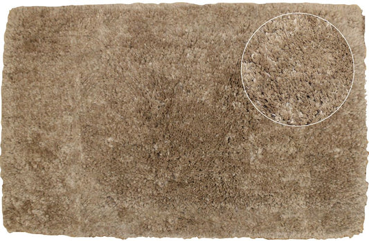 Denali Microfiber Lurex Bath Mat 20x32 - Taupe