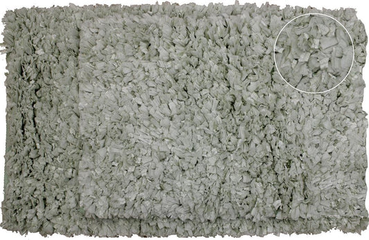 Vera Chindi 2pc Solid Bath Mat Set - 17x24 & 20x32 - Sage