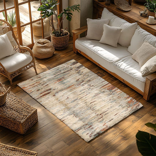 Desert Drift 5x7 Machine Washable Area Rug