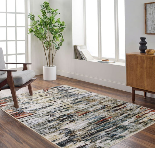 Desert Drift 3x5 Machine Washable Area Rug