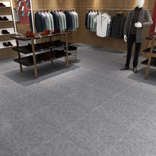 Thassos - Marble Tile 12x12, 2mm Peel & Stick Vinyl Flooring