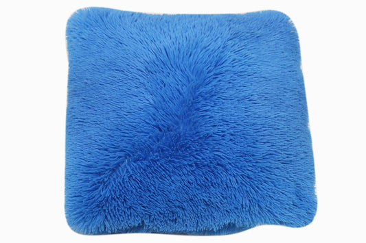 PV Fur Throw Pillow - 20"x20" - Turquoise