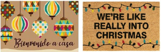 Really into Holidays Collection - 18x28 Printed Coir Mats