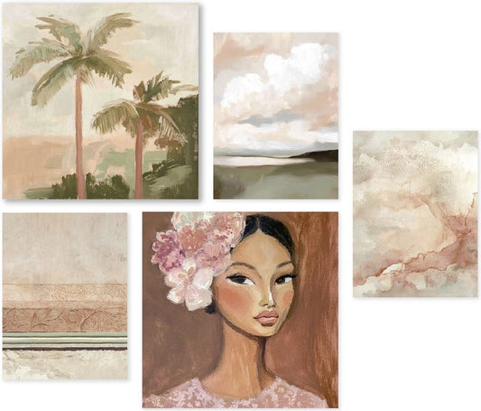Calm Before the Storm - Assorted Wall Art - Set of 5