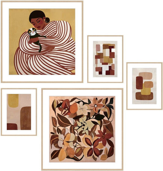 Sweet Love - Assorted Wall Art - Set of 5