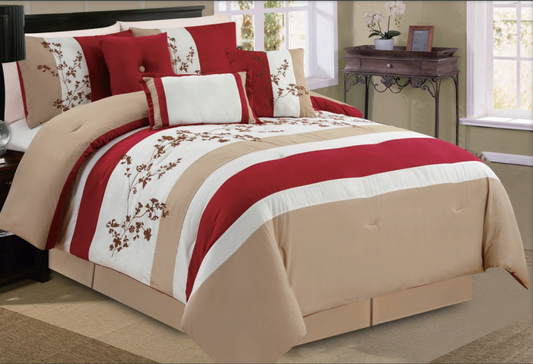 Magda - 7pc Comforter Set- King
