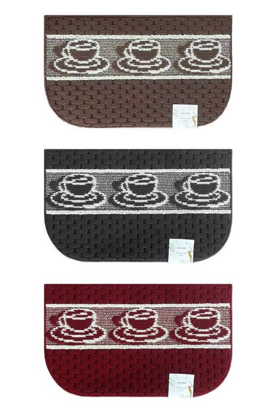 Daily Brew Two Tone pp Kitchen Mat - 18x30 Slice - Assorted Colors