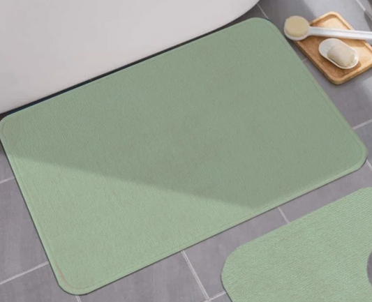 Raquel - 18"x30" Bathroom Rug - Sage