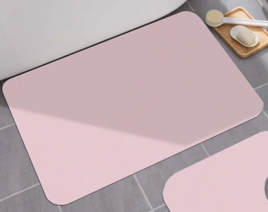 Raquel - 18"x30" Bathroom Rug - Pink