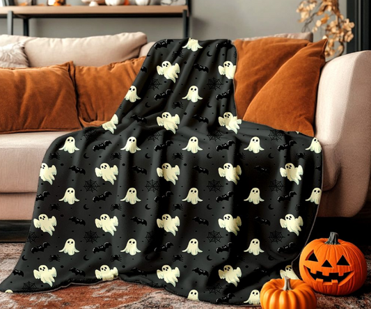 Spooky Besties Plush Throw Blanket - 50"x70