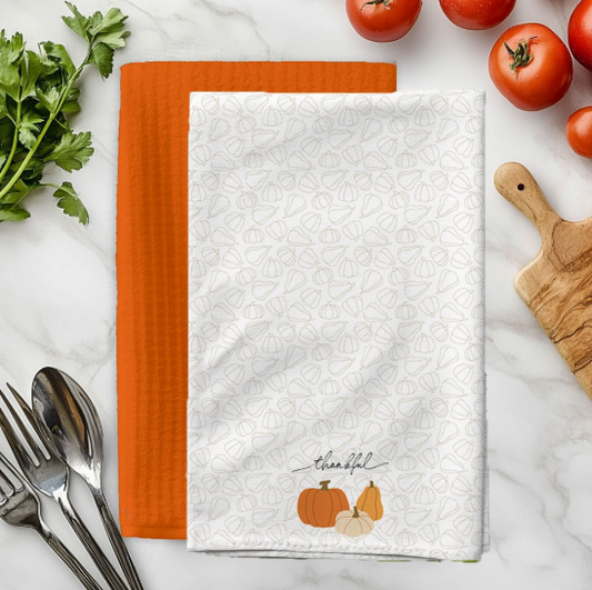 Thankful - 2pk Kitchen Towel 16x26 - Assorted