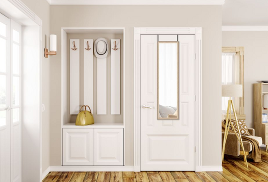Roxy - 12"x48" Over the Door Mirror