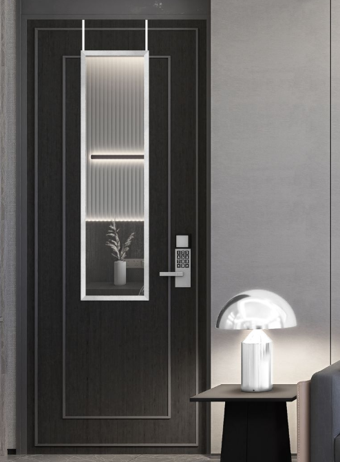 Ronnie - 12"x48" Over the Door Mirror