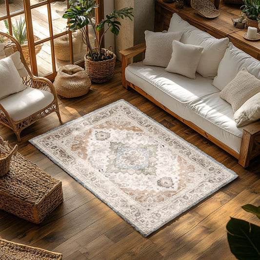 Casablanca 5x7 Machine Washable Area Rug