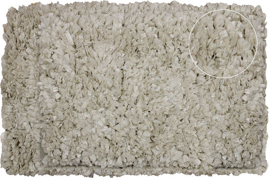 Vera Chindi 2pc Solid Bath Mat Set - 17x24 & 20x32 - Beige