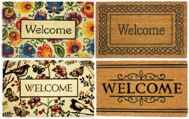 Charleston Collection - 18"x28" Printed Coir Mat