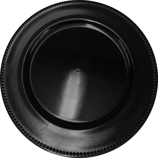 Charger Plate - Black