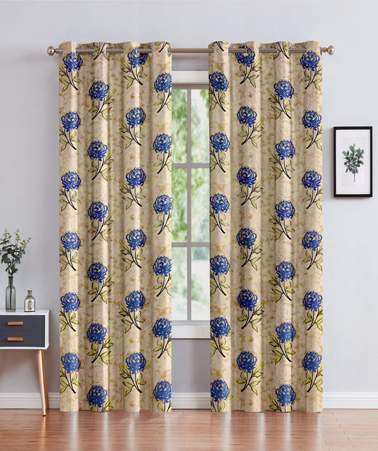 Valletta - 54"x90" Grommet Blackout Curtain - Navy