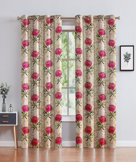 Valletta - 54"x90" Grommet Blackout Curtain - Dusty Rose