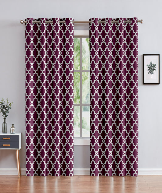 Imperial -54"x90" Grommet Blackout Curtain - Wine