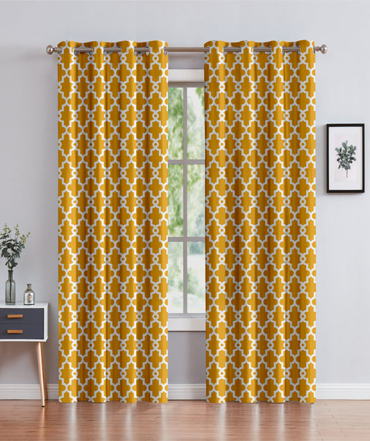 Imperial - 54"x90" Grommet Blackout Curtain - Yellow