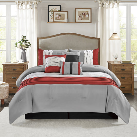 Hayward - 7pc Comforter Set- King