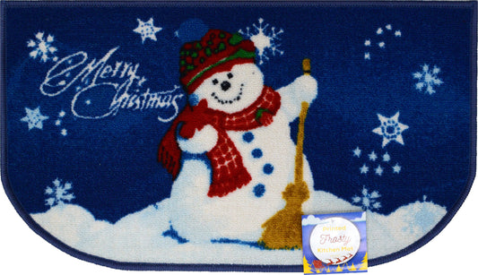 Frosty - 18"x30"  D Shape Kitchen Mat