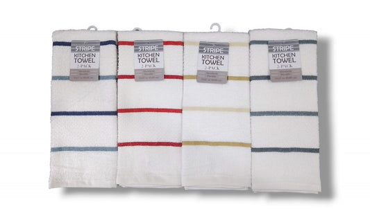 Stripe Kitchen Towel - 2 Pack