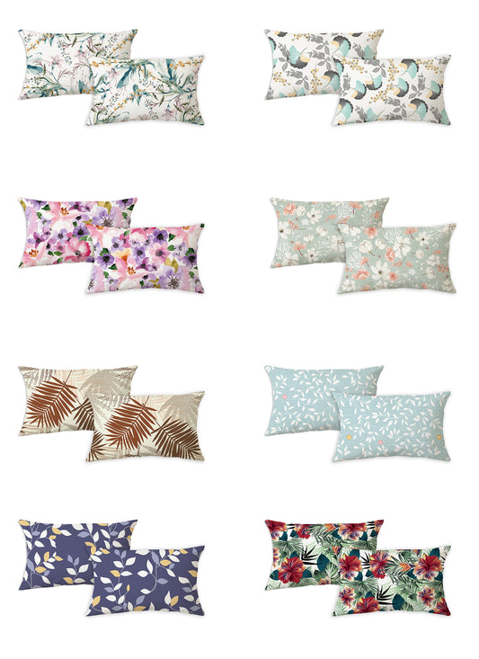 Luxury - 2pk Printed Pillowcase - Assortment CD - King Size
