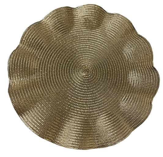 Wave Foil Placemat - 15" Round