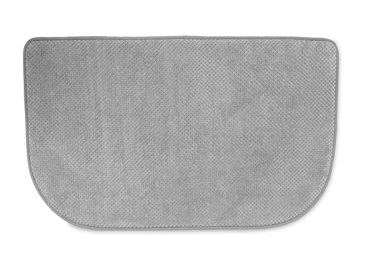 Memory Foam Kitchen Mat - 18"x30" Slice - Grey