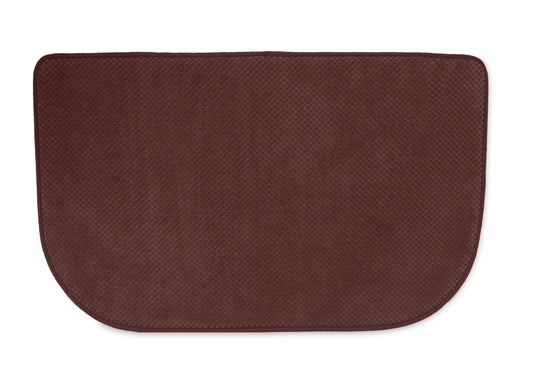 Memory Foam Kitchen Mat - 18"x30" Slice - Chocolate