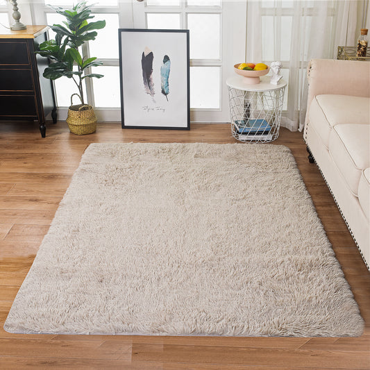 PV Fur Rug 5x7 - Taupe