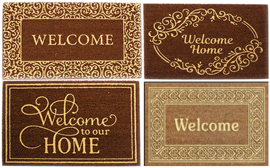 Mercer Collection - 18"x30" Printed Coir Mat