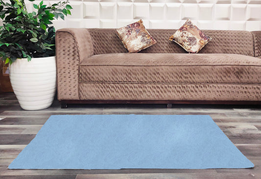 PV Fur Rug 30"x50" - Light Blue