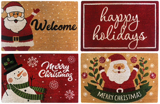 Jolly Christmas Collection - 18"x28" Coir Mat