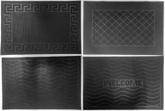 Norwalk Collection - 16"x24" Rubber Pin Outdoor Mat