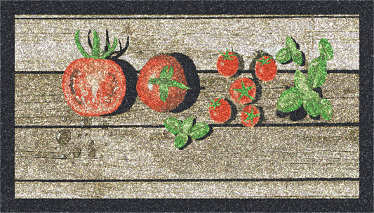 Fresh Tomato - 18"x30" Rectangle Kitchen Mat