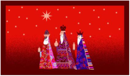 3 Kings - 20"x40" Kitchen Mat