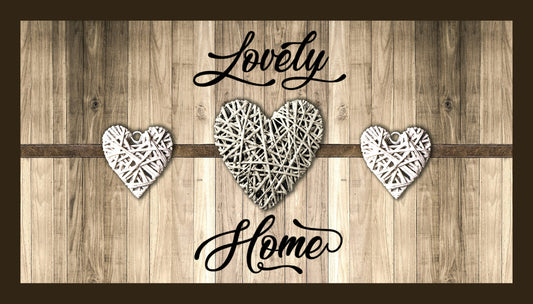 Wooden Farmhouse - 20"x40" Rectangle Kitchen Mat