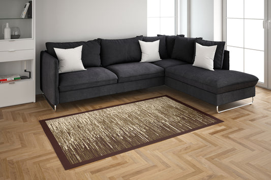 Vintage Distressed - 3'x5' Area Rug - Latte