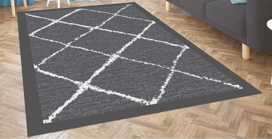 Amelia - 3'x5' Area Rug - Grey