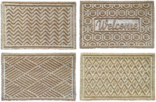 Fulton Collection - 18"x28" Impression Coir Rug