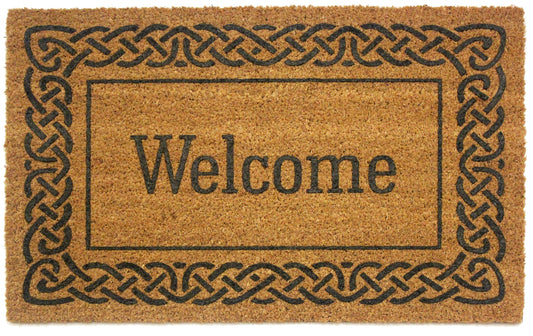 Assorted 18"x28" Coir Rug