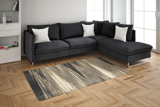 Abstract Spice Weave - 3'x5' Area Rug - Natural