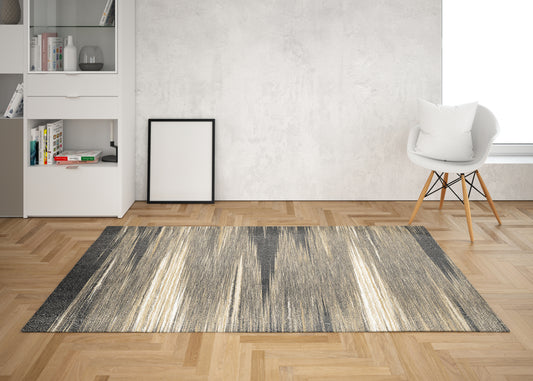 Abstract Spice Weave - 5'x7' Area Rug - Natural