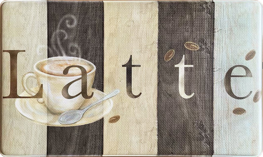 Latte - 18"x30" Anti-Fatigue PVC Mat