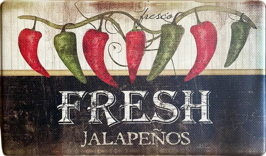 Jalapenos - 18"x30" Anti-Fatigue PVC Mat