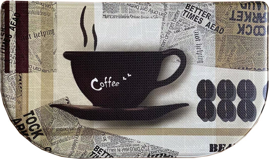 Coffee Beans - 18"x30" Anti-Fatigue PVC Mat